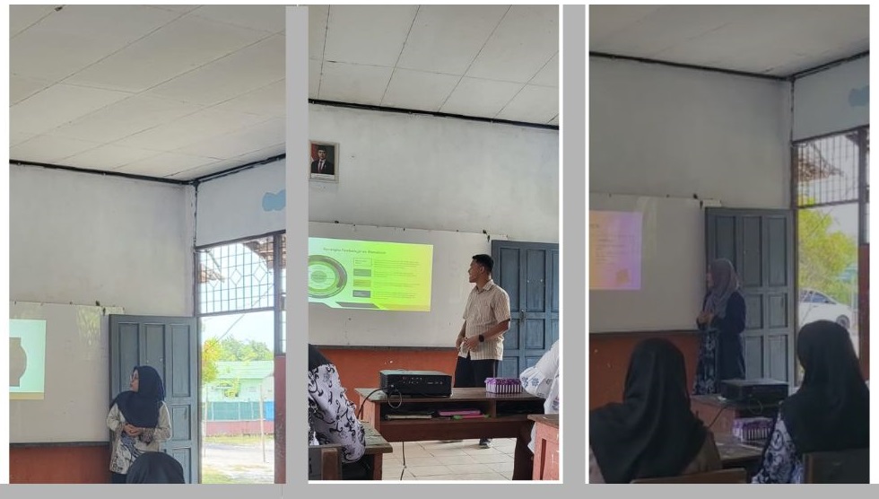 PGSD UPR Gelar Workshop Modul Proyek Delapan Dimensi Profil Lulusan di SDN 3 Tumbang Tahai